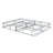 9 in. Twin Folding Mattress Box Spring Foundation Base, Polyester, Metal Frame-1802862962
