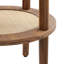 Table d'appoint ronde avec tablette en rotin Modway Torus-90623434