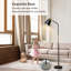 Lampe sur pied arquée 57,48 po Hadlock-1544483919
