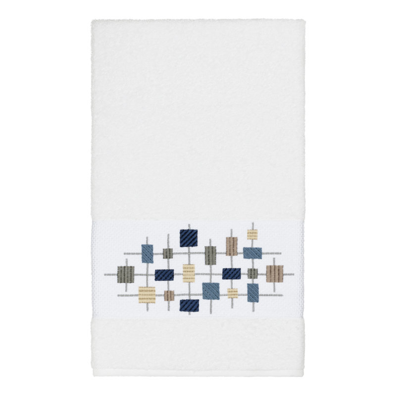 Khloe Turkish Cotton Midweight Bath Towel, White