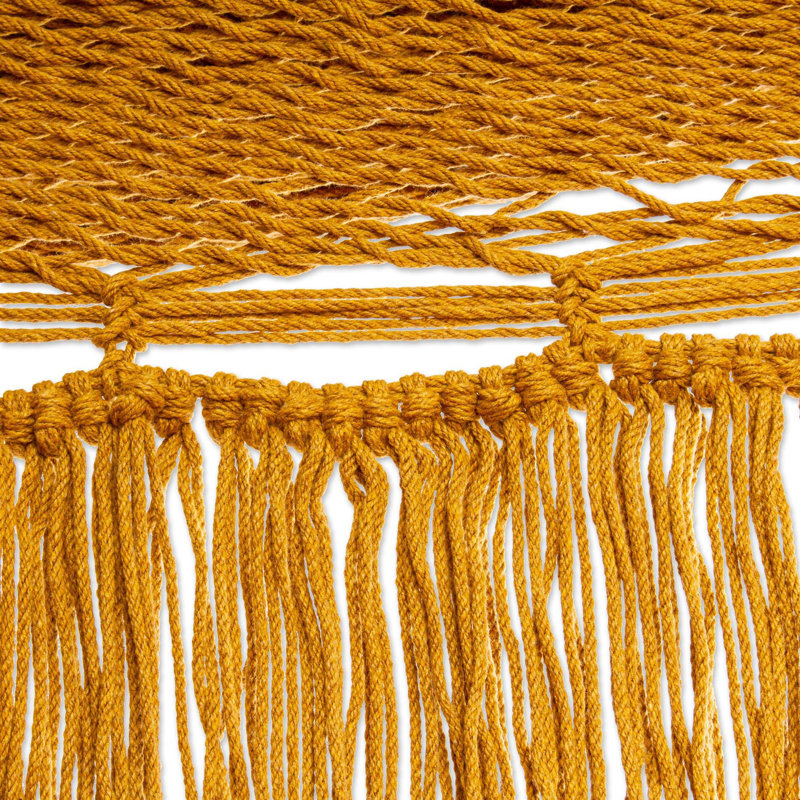 Hamac à barre d'écartement double, l 75 po x L 79 po, Rassemblé