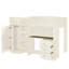 Lit mezzanine en bois avec garde-robe intégré-2124814224