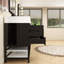 Finition du meuble-lavabo sur pied simple 84 po Jessica / Base: Chêne teck-72495652