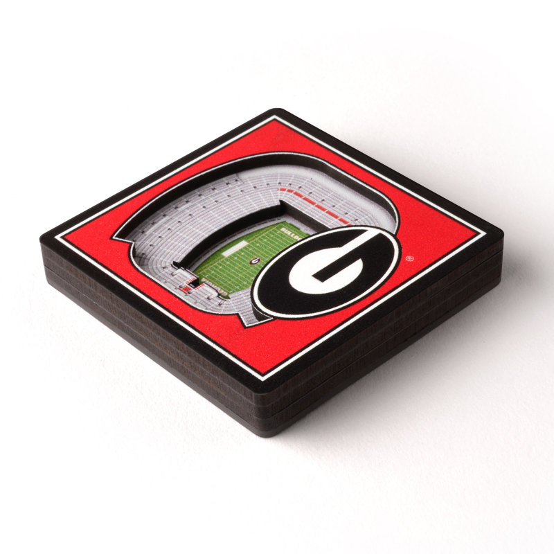 NCAA 3D StadiumView Magnets, NCAA Georgia Bulldogs
