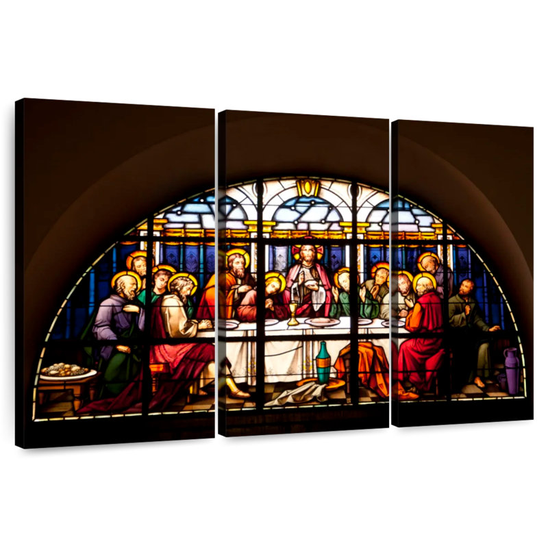 Adella Jesus And His Disciples, 20" H x 33" W