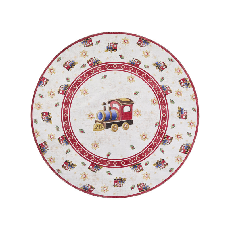 Villeroy & Boch Toy's Delight Limited Edition Christmas Train - Christmas Tree Rug Round, Xmas Tree Decorations, Christmas Holiday, Christmas Tree Collar