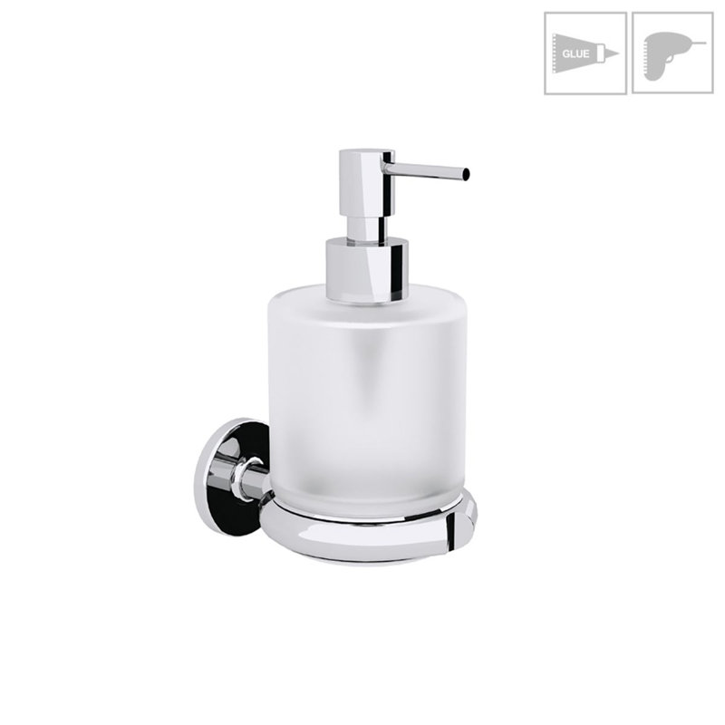 Sbeca Soap Dispenser, Polished Chrome