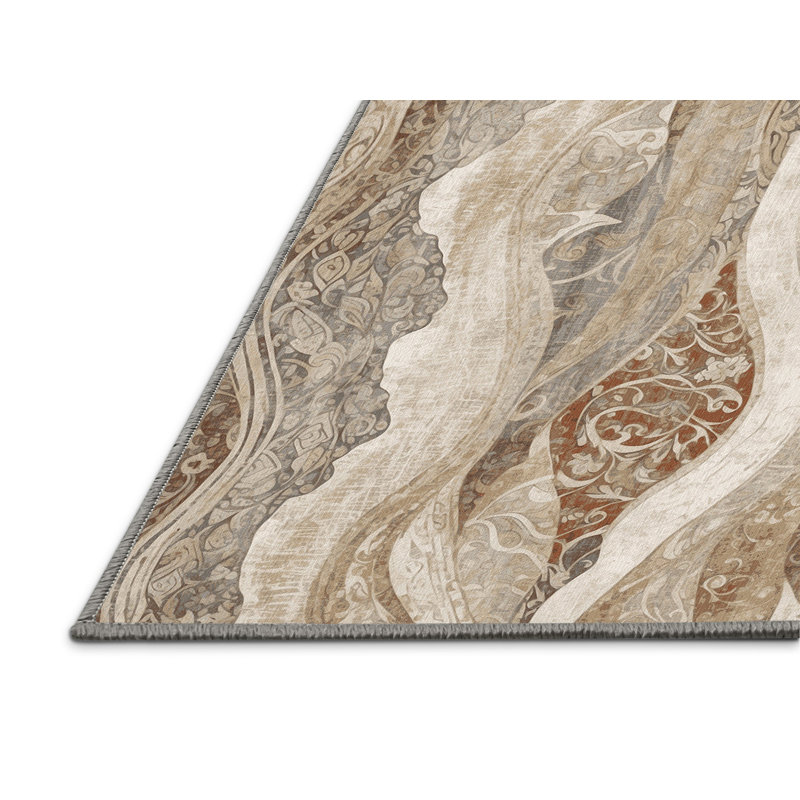 Tapis Sienna Tides, Rectangulaire 8 pi x 12 pi