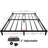 7'' Expandable Steel Bed Frame Noiseless Tool-Free Easy Assembly, No Boxspring Needed-1465275870