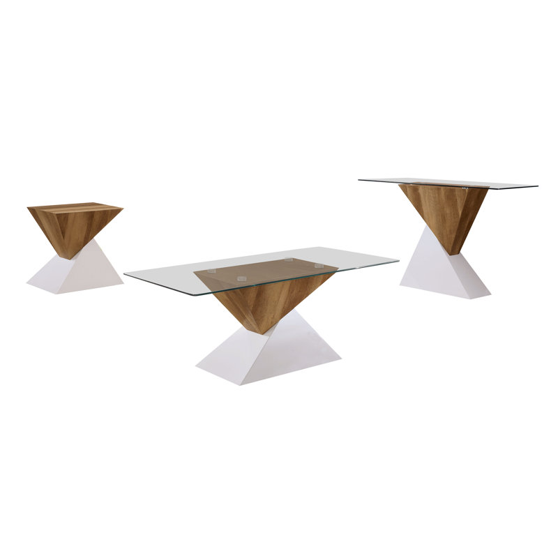 Ensemble de tables basses 3 pièces Pankow