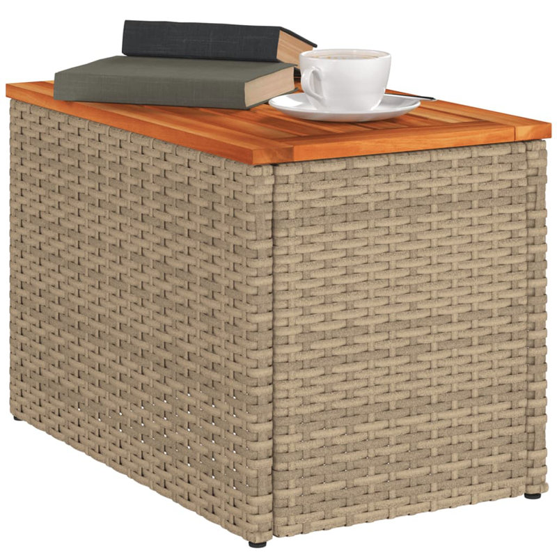 Oikos Solid Wood Side Table Set
