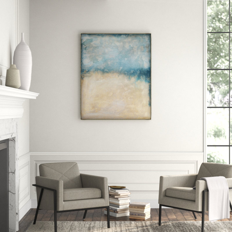 Balance Intersection Print by Neil Patrick, Image Brush Gel, 45.5" H x 37.5" W