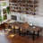 Aveline Extendable Dining Table 47" To 63" - Expandable Table With X-Brace Metal Legs, Smooth Glide Mechanism, Seats 6-8, Space Saving For Small Areas-283322101