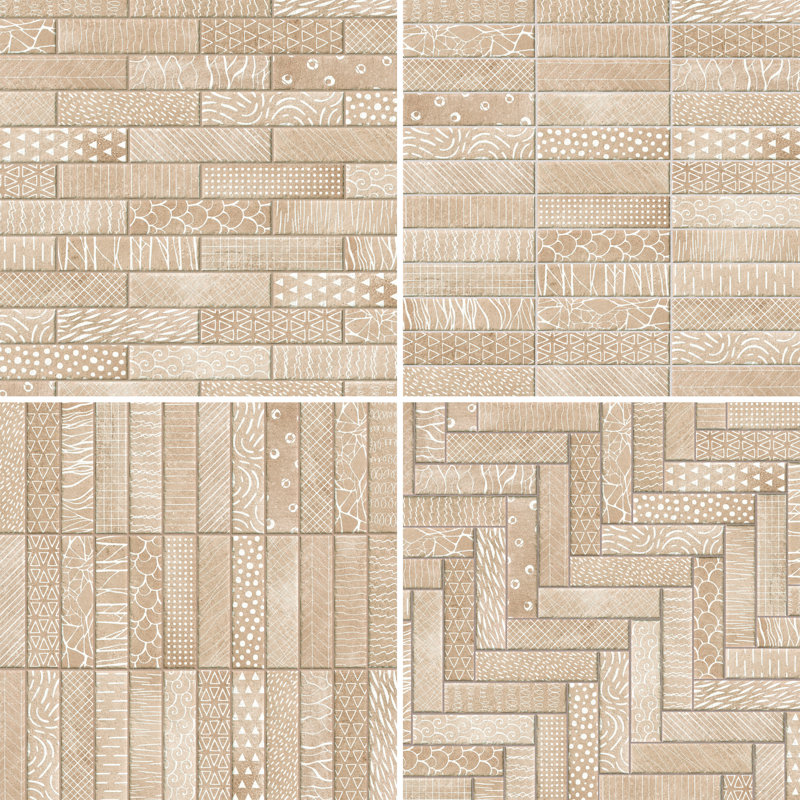 Atlas Brick 2-3/8 In. X 9-3/4 In. Porcelain Floor And Wall Tile