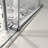 6063 Brushed Nickel Frameless One Fixed And One Shifted Shower Door,70MM 304 Stainless Steel Large Pulleys With Adjustable Soft Closing Function,With Nano Easy Cleaning,Stick Explosion-Proof Menbrance-123210306
