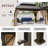 Outdoor Hardtop Gazebo Patio Galvanized Steel Double Roof Aluminum Frame Gazebo-108467816
