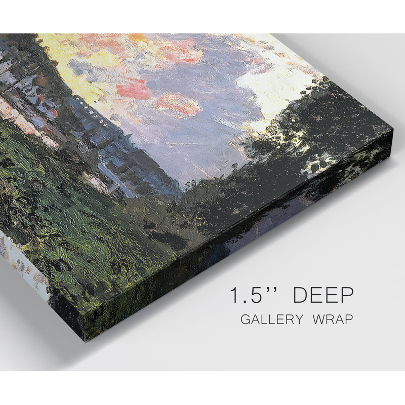Aspen Lake, reproduction d'art encadrée sur toile 3 pièces, H 60 po x l 120 po x P 2 po