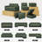 29.9" W Square Storage Ottoman-313227729