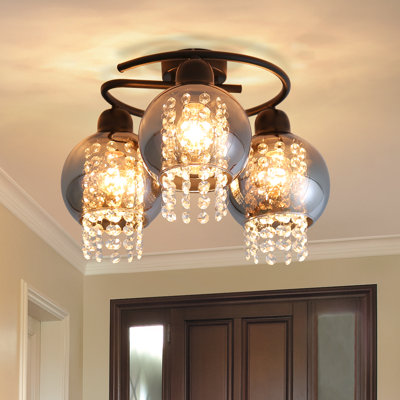 Glass Flush Mount