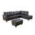 Black Faux Leather selected
