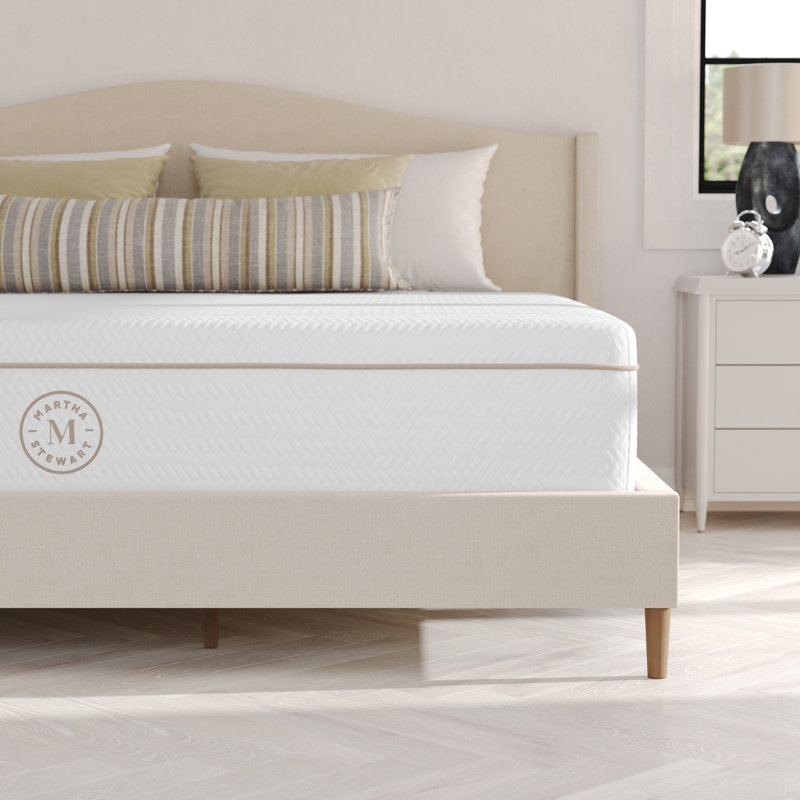 Martha Stewart Sleepcomplete Premium Medium-Plush Dual-Action Cooling Memory Foam Mattress In A Box, King
