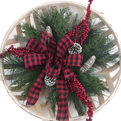 Couronne de bois plateau 20 "