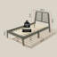 Lit plateforme simple Allyannah Bustillo-703960233