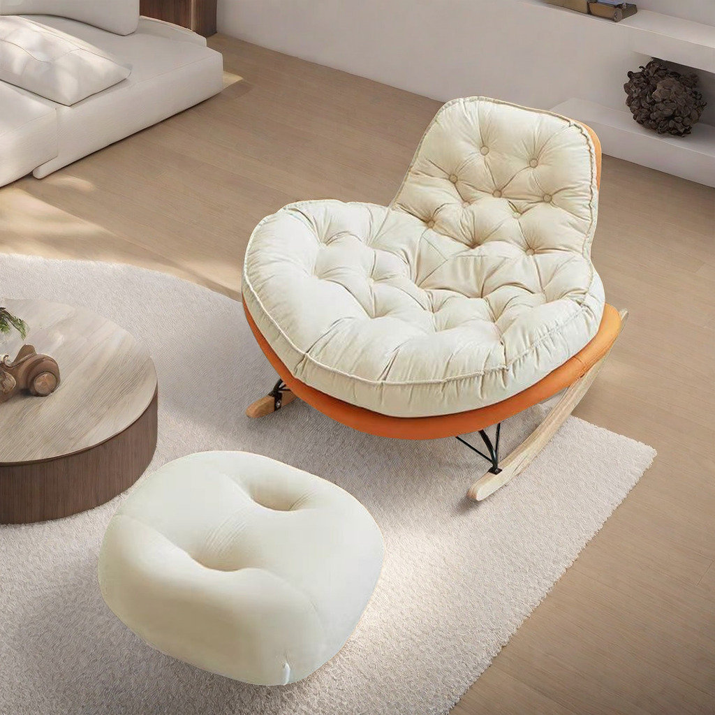ComfySofa.s Nordic casual comfortable snail rocking chair - Wayfair Canada