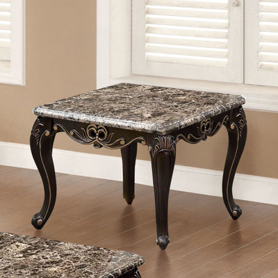 Table de bout en marbre Angenie