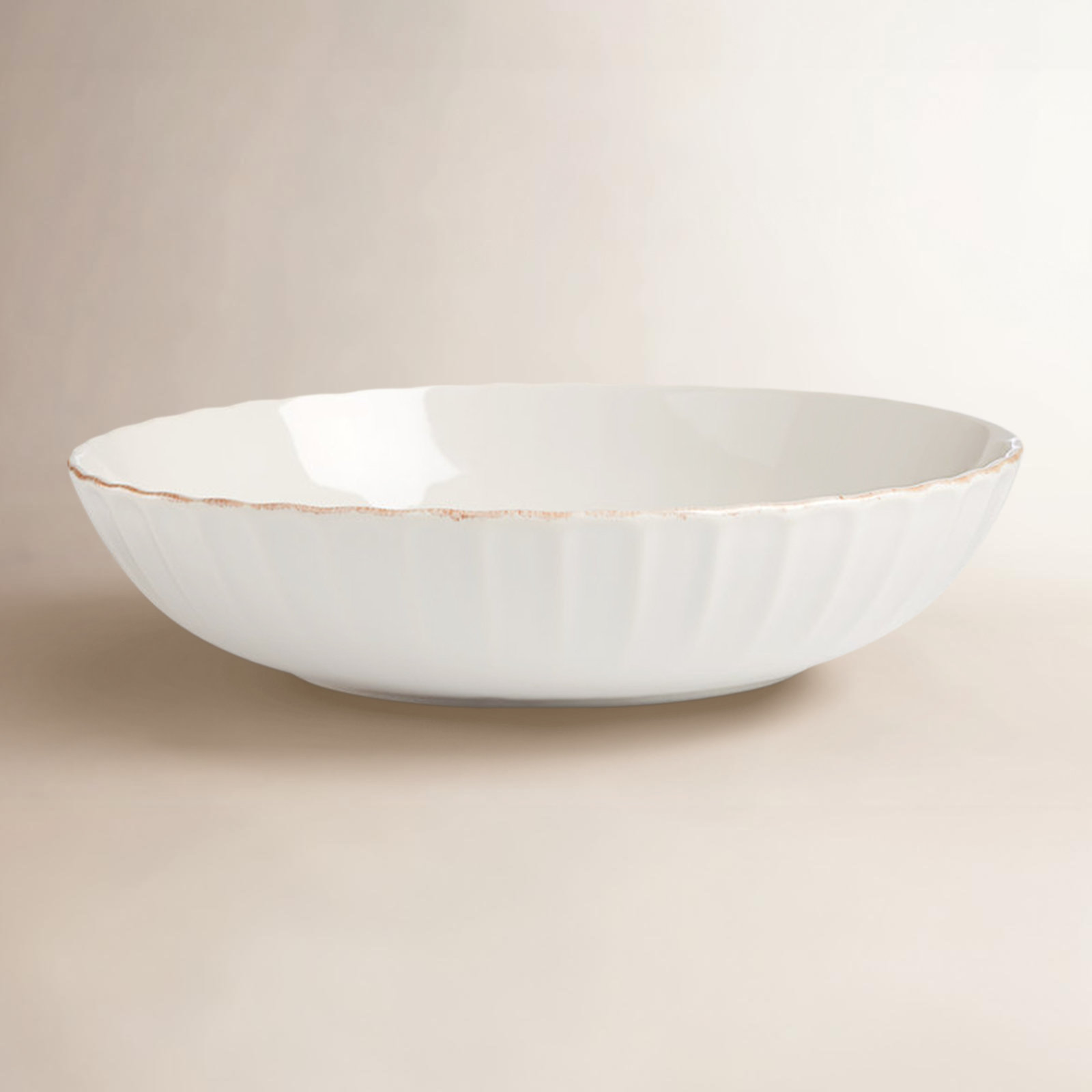 French Perle Stoneware Pasta Bowl