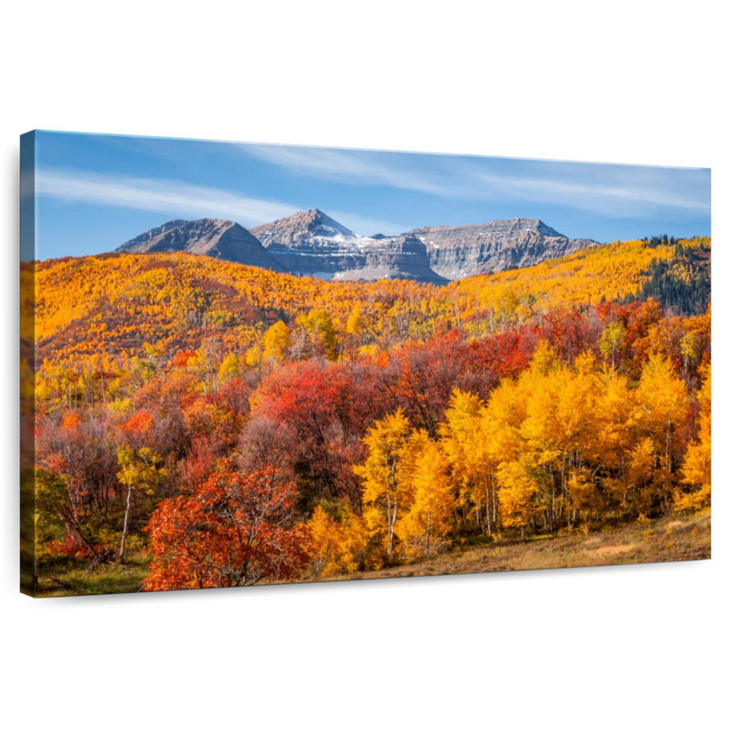 Alvord Park City en automne, H 16 po x l 24 po