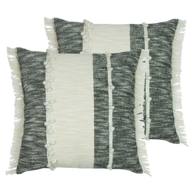 Furn Striped Square Cushion