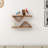 2 Piece Pine Floating Shelf
