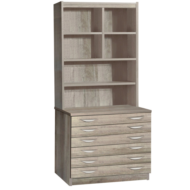 Brendalynn 4 -Drawer Storage Cabinet, Grey Nebraska
