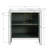Storage Cabinet With Mirror Trim And Diamond Shape Design  Spliced Combination For Living Room-1880076428