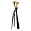 79'' Black LED Novelty Floor Lamp