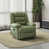 Green Faux Leather