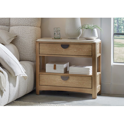 Pula 30'' W Plywood / Laminate Board Nightstand