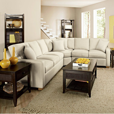 Gramercy Park 122" Wide Symmetrical Corner Sectional by Braxton Culler