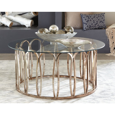 Chisolm Glass Top Coffee Table