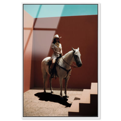 Cowgirl Surreal II Print by Oliver Gal
