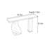 Console en bois de pin massif-1272525695