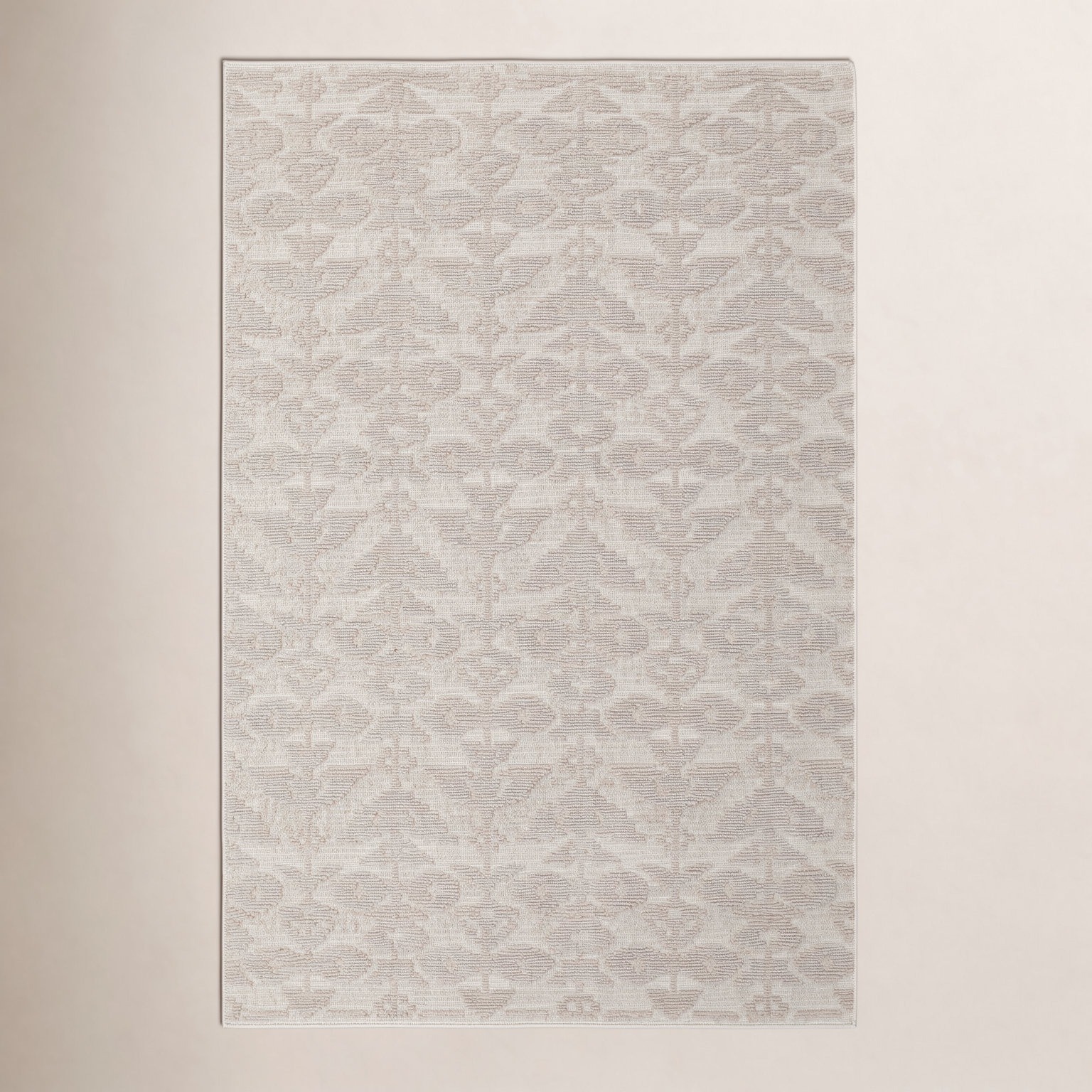 Hand-Tufted Floral Wool Rug, Rectangle 2' x 3'