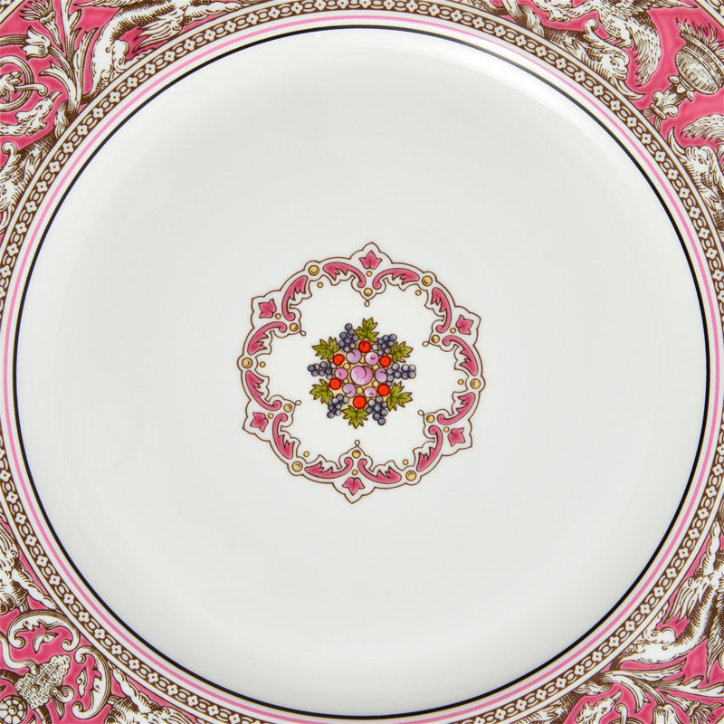 Wedgwood Florentine Colours Plate 10.7In, Fuchsia