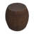 Faux Rattan Side Table For Both Indoor And Outdoor Use, Handmade Mgo, Brown