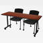 Table de conférence Regobe Kobe 48 x 24 po-615695080-615695086