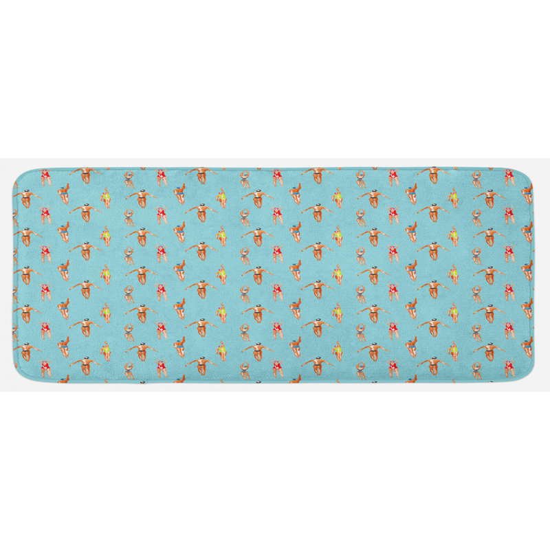 Tapis de cuisine d'été