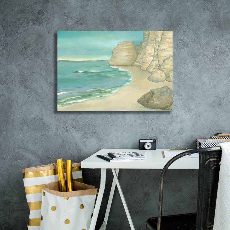 «Epic Graffiti» «Mini Western Vista 8» par Chariklia Zarris, art mural sur toile, 26 po x 18 po