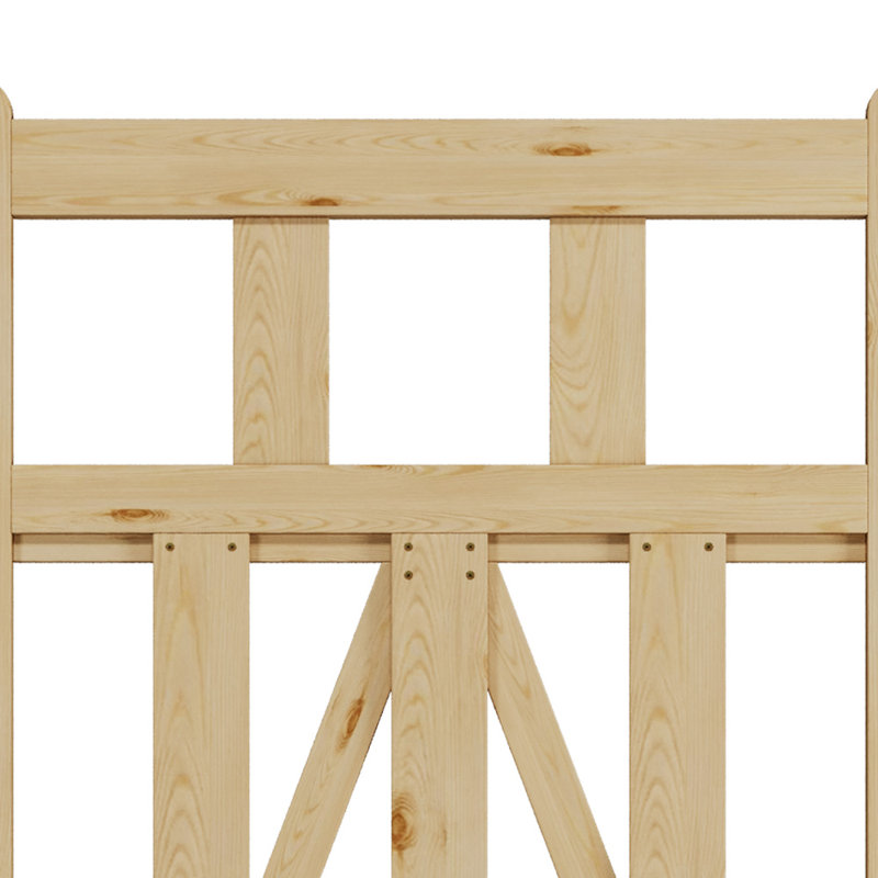 Chesnut Wood Gate, 120cm H x 76cm W x 5cm D