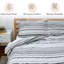 Ensemble de draps en microfibre Coastal Stripes Collection-1430643706-1430650490